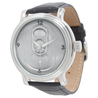Wie spät ist es? Beer Lid Spaß Watch Armbanduhr