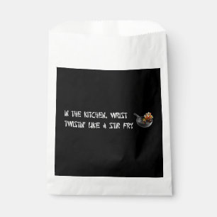 Wie Stir Fry Quote Song-Texte Food Music Cool Geschenktütchen