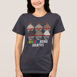 Wie süß, auf Latein, Tri-Blend Shirt