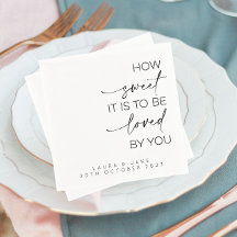 Wie süß es ist, von dir geliebt zu werden, bevorzu