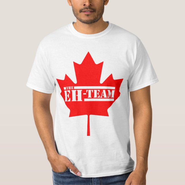 Wie Team-Kanada-Ahornblatt T-Shirt (Vorderseite)