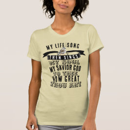 Wie toll du Art Hymnal - Musiknoten und Vogel T-Shirt
