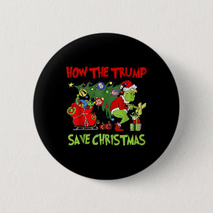 Wie Trump Weihnachten Funny Trump Christma Gerette Button