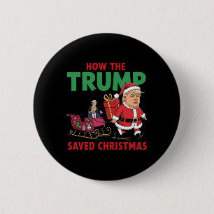 Wie Trump Weihnachten Funny Trump Christma Gerette Button
