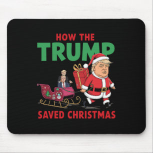 Wie Trump Weihnachten Funny Trump Christma Gerette Mousepad
