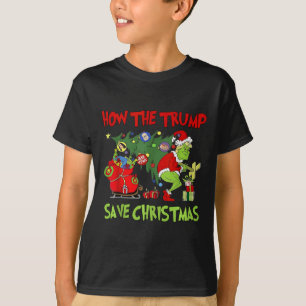 Wie Trump Weihnachten Funny Trump Christma Gerette T-Shirt