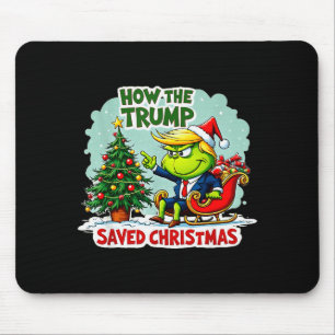 Wie Trump Weihnachten gerettet hat Lustiger Trump Mousepad