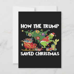 Wie Trump Weihnachten Rettete Postkarte