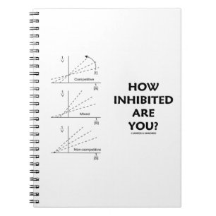 Wie untersagt sind Sie? Chemische Enzyme Kinetik Notizblock