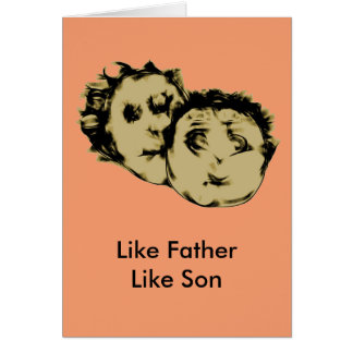 Wie Vater mögen Sie Sohn