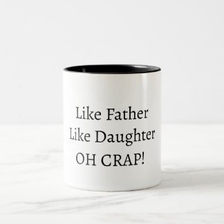 Wie Vater/Mutter, so Tochter/Sohn Kaffeetasse