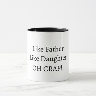 Wie Vater/Mutter, so Tochter/Sohn Kaffeetasse