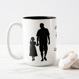 Wie Vater wie Tochter 15 oz Zweifarbige Tasse