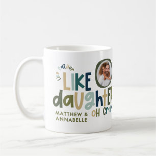 Wie Vater wie Tochter lustiges Foto Kaffeetasse