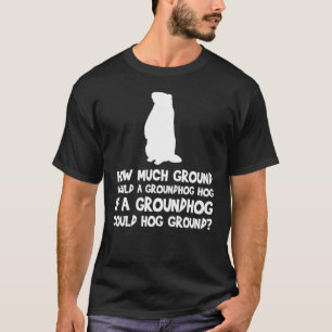 Wie viel Boden würde eine Drehung der Hog-Zunge T-Shirt
