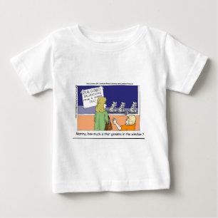 Wie viel kostet dieser Genom-Dalmatiner im Fenster Baby T-shirt