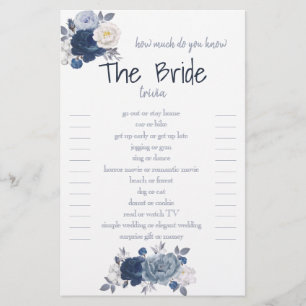 Wie viel wissen Sie über den Flyer The Bride Trivi