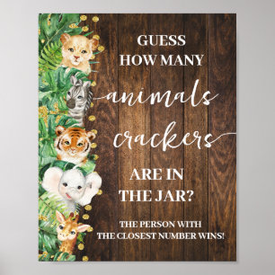 Wie viele Animal Crackers Safari Baby Shooting Gam Poster