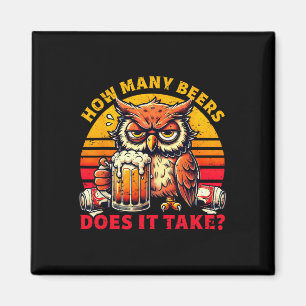 Wie viele Biere braucht es zum Trinken von sonnige Magnet
