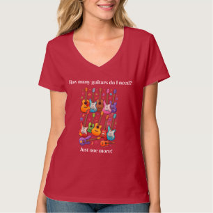 Wie viele Gitarren brauche ich? Eine mehr T-Shirt