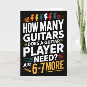 Wie viele Gitarren braucht ein Gitarrist_ 6 7 Fu Karte