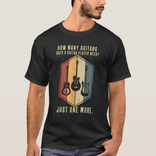 Wie viele Gitarren Geschenke Für Männer Gitarre Sp T-Shirt