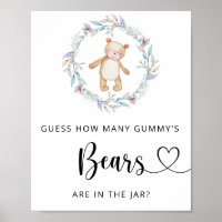 Wie viele GUMMYs Bären Poster gibt es wohl nicht?