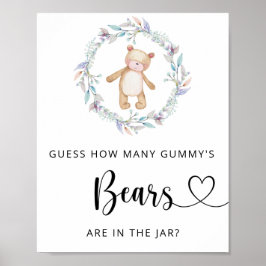 Wie viele GUMMYs Bären Poster gibt es wohl nicht?