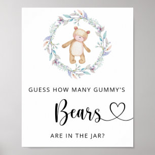 Wie viele GUMMYs Bären Poster gibt es wohl nicht?