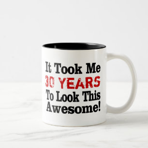 Wie viele Jahre bis zum Awesome Zweifarbige Tasse