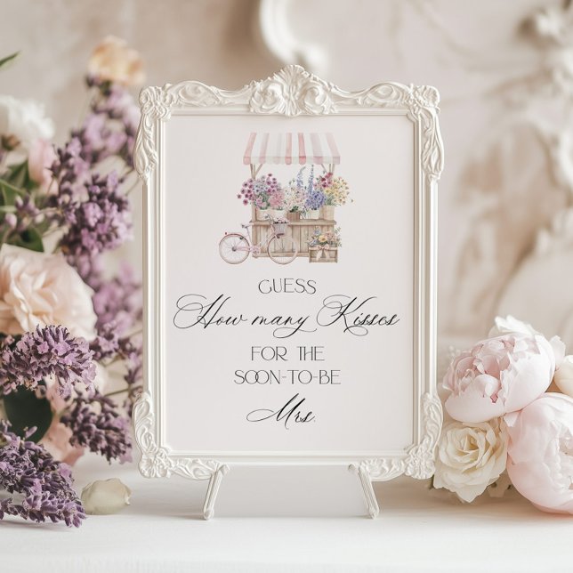 Wie viele Küsse Elegante Off the Market Briidal Poster (Von Creator hochgeladen)