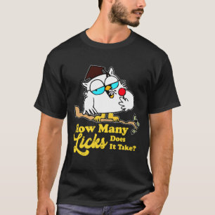 Wie viele Lippen braucht es Niedliche Männer Fraue T-Shirt