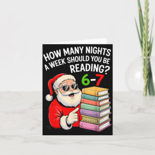 Wie viele Nächte pro Woche sollten Sie 67 Ch lesen Karte