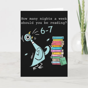 Wie viele Nächte pro Woche sollten Sie 6–7 T lesen Karte