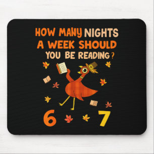 Wie viele Nächte pro Woche sollten Sie 6–7 T lesen Mousepad