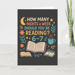 Wie viele Nächte pro Woche sollten Sie lesen? 67 Karte