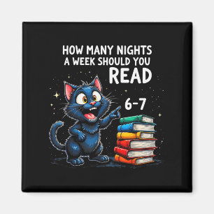 Wie viele Nächte pro Woche sollten Sie lesen_ 6–7  Magnet