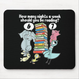 Wie viele Nächte pro Woche sollten Sie lesen_ 6–7  Mousepad