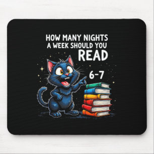 Wie viele Nächte pro Woche sollten Sie lesen_ 6–7  Mousepad