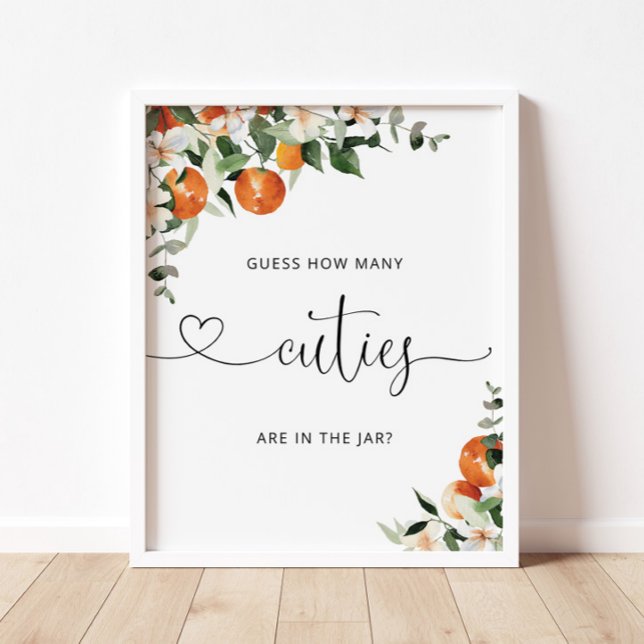 Wie viele Süssen sind im Glas? Poster (Von Creator hochgeladen)