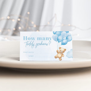 Wie viele Teddy-Grahams sind in der blauen Dose Begleitkarte
