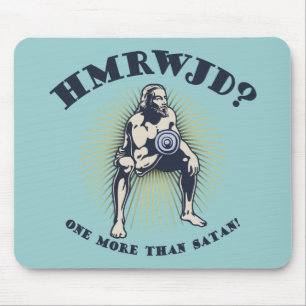 Wie viele Wiederholungen? Mousepad
