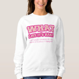Wie wäre es mit der Hartkapsel? Sweatshirt
