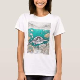 Wie wäre es mit "Femme Chic Neckline T-Shirt"? T-Shirt