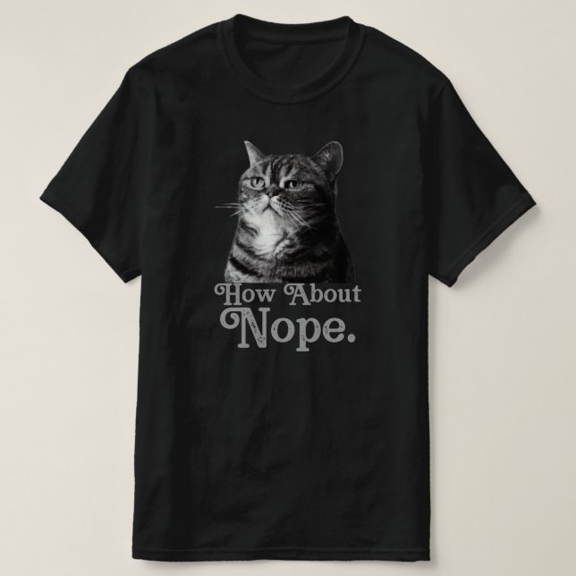wie wäre es mit keinem sarkastischen T-Shirt (Design vorne)