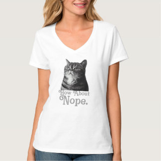 wie wäre es mit keinem sarkastischen T-Shirt