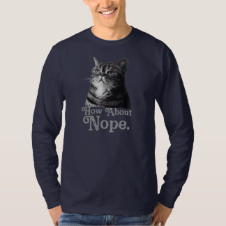 wie wäre es mit keinem sarkastischen T-Shirt