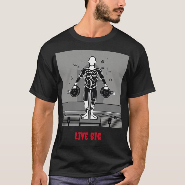 Wie wäre es mit "Kraft in Bewegung: Übung T-Shirt (Vorderseite)