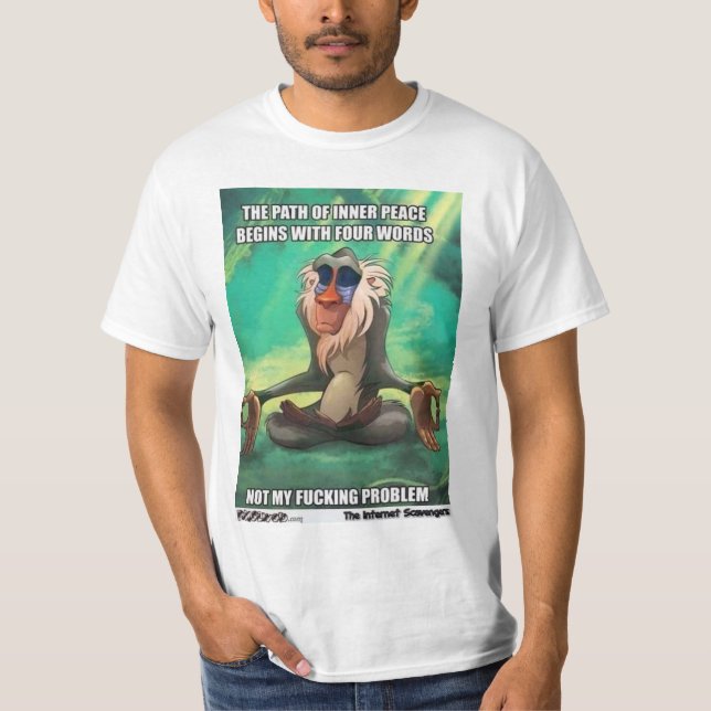 Wie wäre es mit "MemeVerse T-Shirts: Quirky Quote  T-Shirt (Vorderseite)
