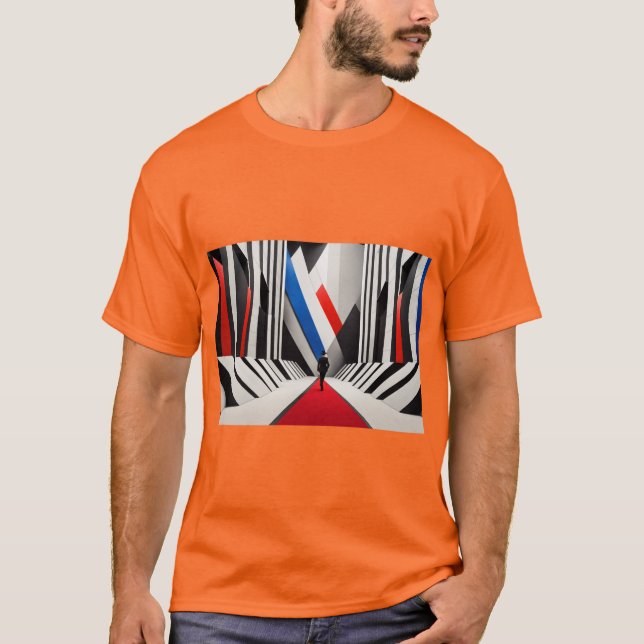 Wie wäre es mit "Vivid Capture: Orange Fotografy? T-Shirt (Vorderseite)
